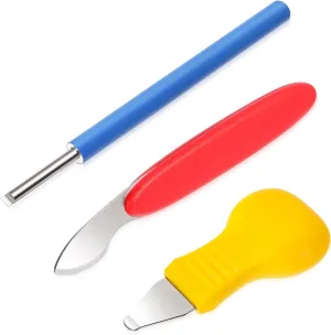 3 Pcs Watch Back Remover Tool, Watch Battery Replacement Tool Kit, Watch Back Case Opener, Watch Opener Tool for Watch Accessories Replacement Adjustment Repairing