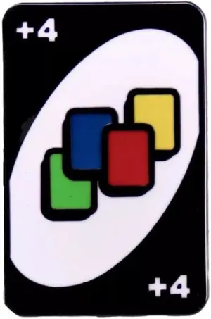 Card Game Enamel Pin, Cards Brooch