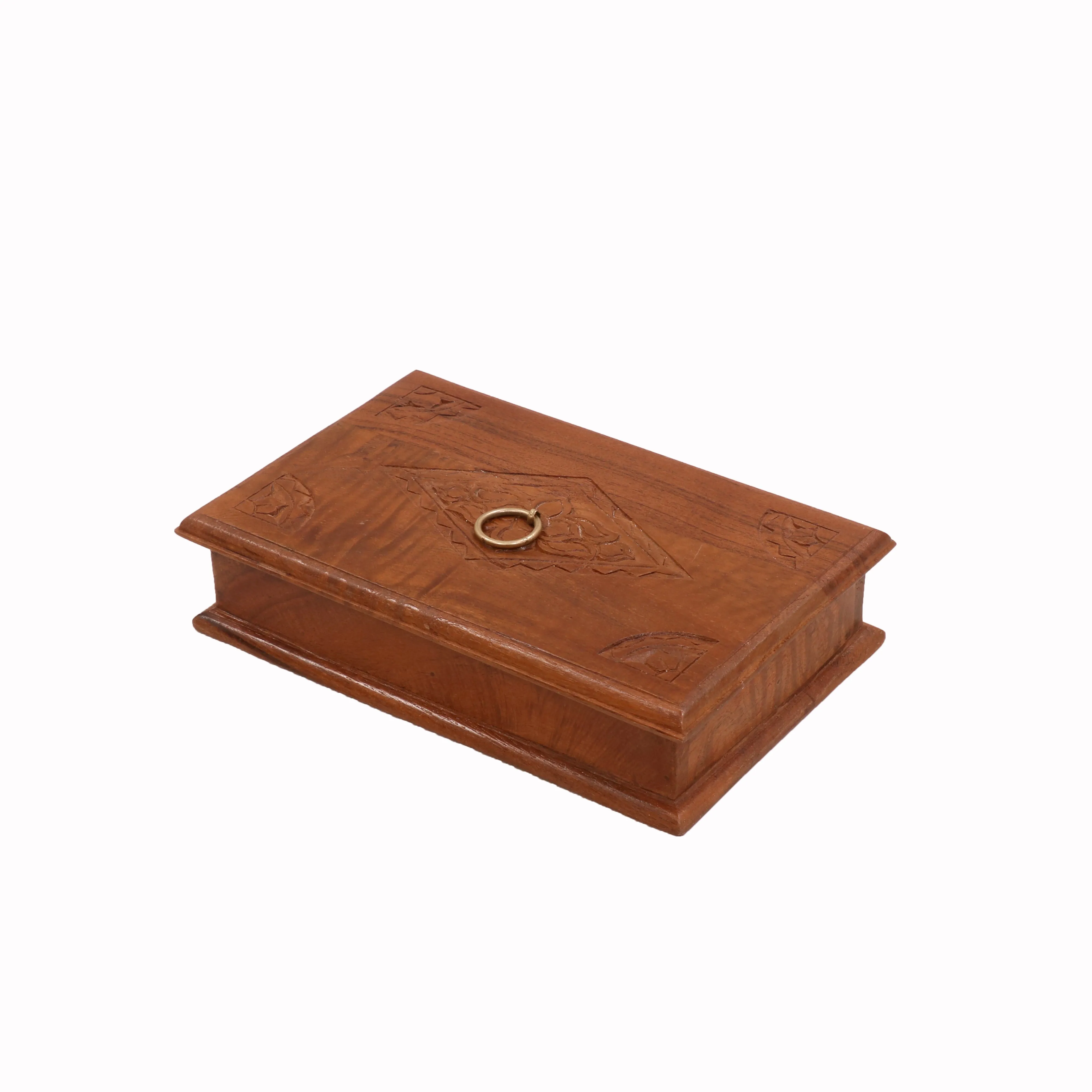 Diamond Engraved Wooden Box