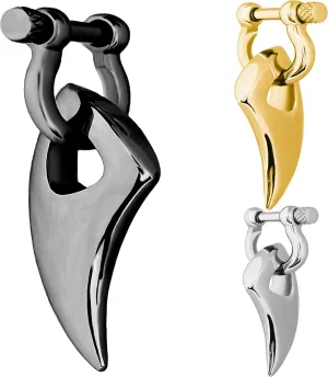 Ear Weight Heavy Hangers for Ear Tunnels Replace Ear Tapers and Spirals Ear Stretching Kits Dangle Gauges Ear Plugs for Men and Women fit Size 6G 4G 2G 0G 00G