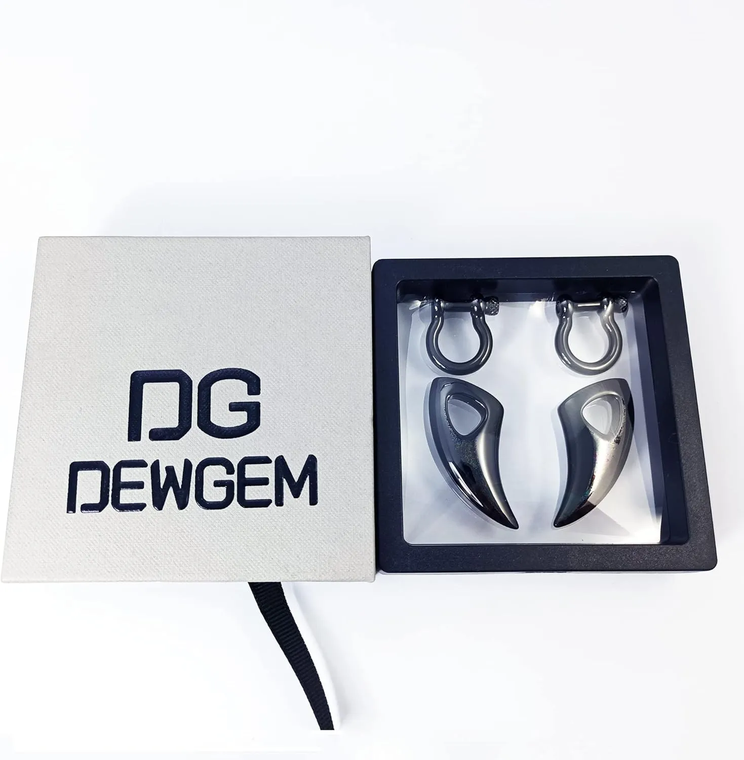 Ear Weight Heavy Hangers for Ear Tunnels Replace Ear Tapers and Spirals Ear Stretching Kits Dangle Gauges Ear Plugs for Men and Women fit Size 6G 4G 2G 0G 00G