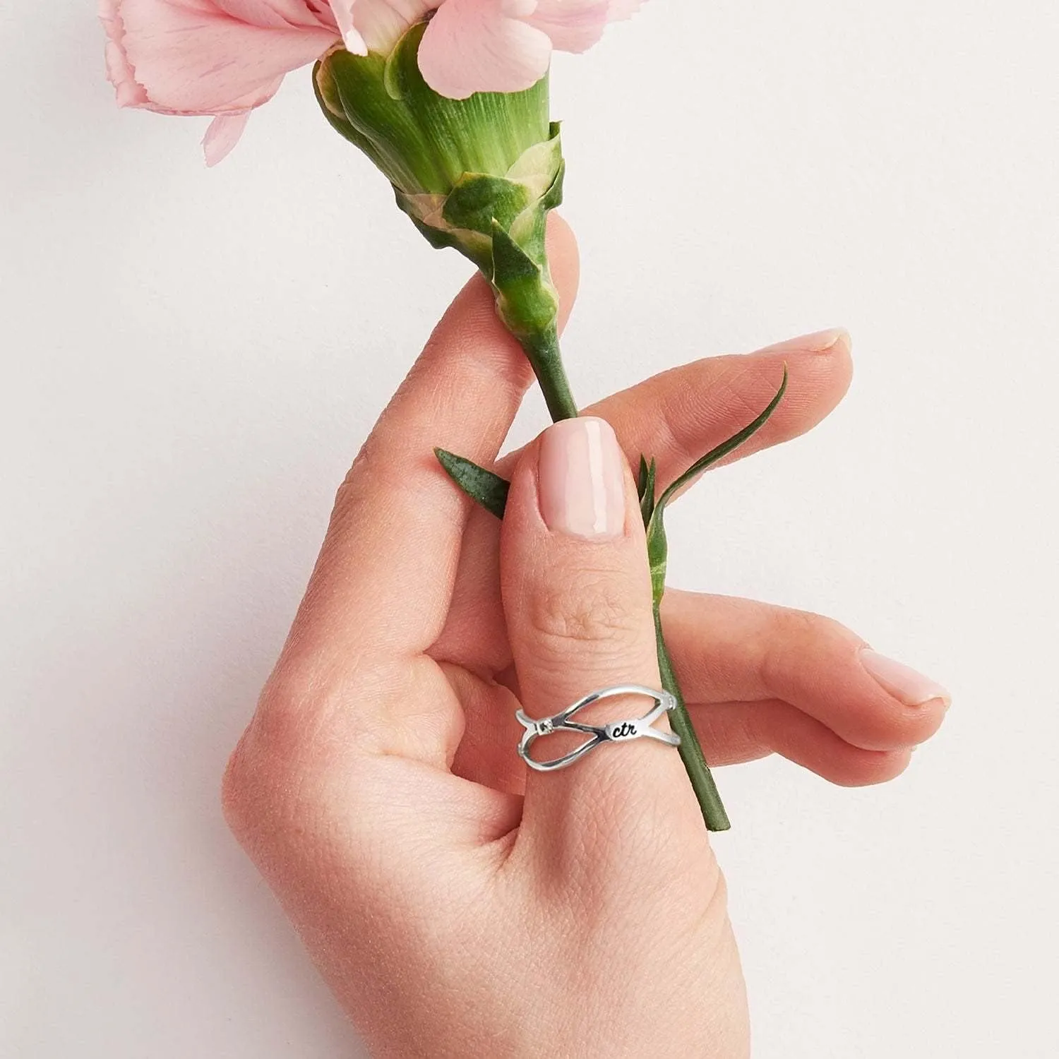 Lattice LDS CTR Ring by Ringmasters | Choose the Right Faith Ring | Keepsake LDS Jewelry