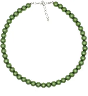 Long Simulated 10mm AAA Pearl Strand Necklace for Women Multicolor Pearl Choker Necklace 1920s Pearl Statement Necklace Costume Jewelry