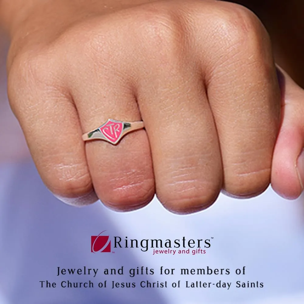 Narrow Spinner LDS CTR Ring by Ringmasters | Choose the Right Faith Ring | Keepsake LDS Jewelry