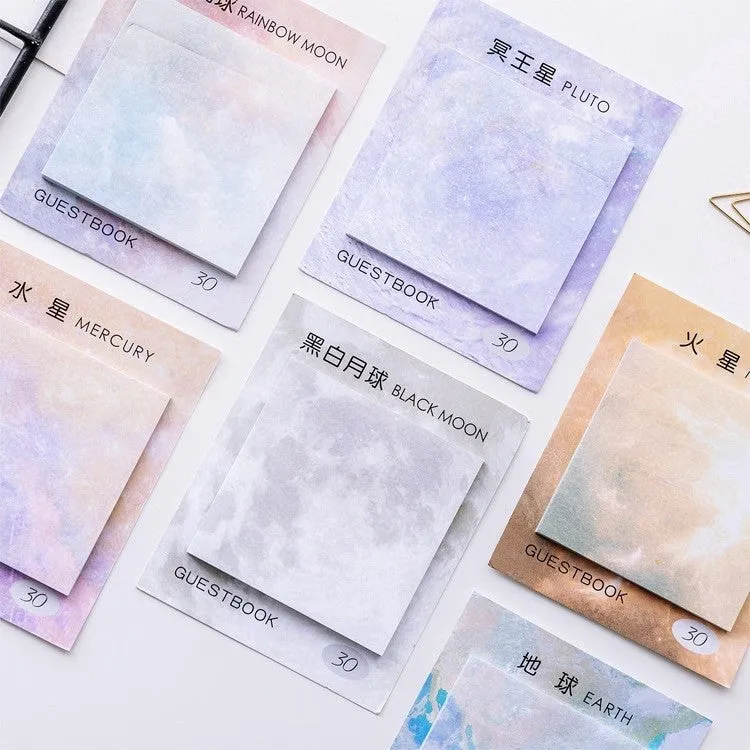 Planets Sticky Notes - Square