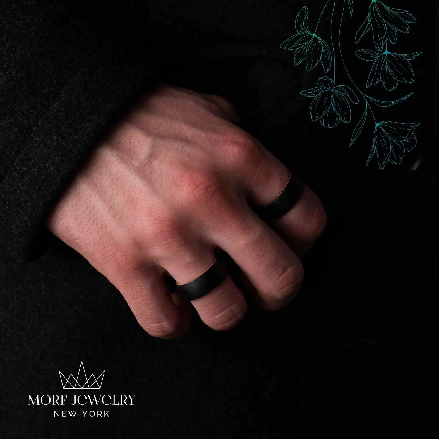 Whiskey Barrel Wedding Ring  Tungsten Wedding Band  Tungsten Ring for Men  Minimalist Engagement Ring