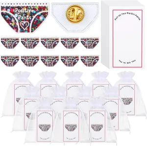 Yinkin 30 Sets CNA Week Pins Gifts Graduation Gifts Bulk Pants Pin with Motivational Cards and Organza Bags Positive CNA Pins Appreciation for Women Graduation Students Volunteers Nurse Party Supplies